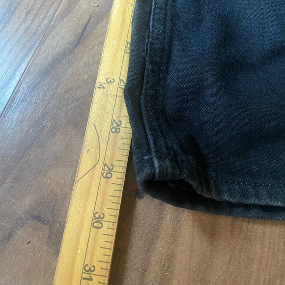 Gap Baggy Mid Rise Jeans Black Wide Leg Size 33/16 Regular NWT Tencel Lyocell - Picture 7 of 12